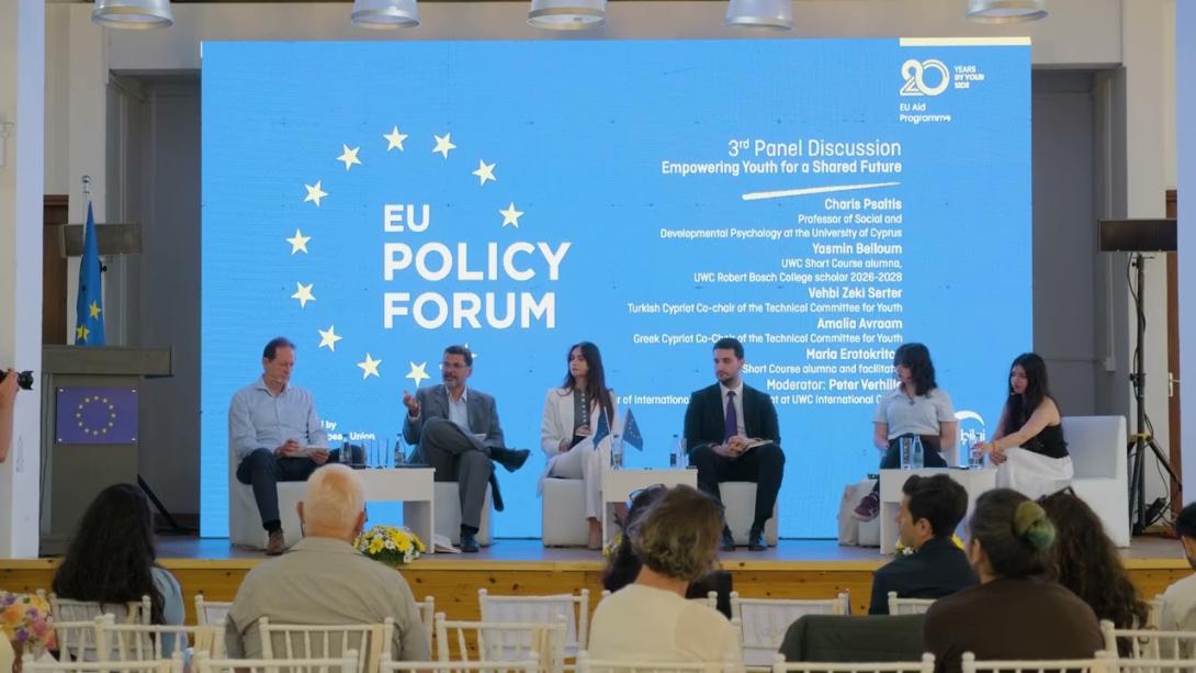 Embedded thumbnail for EU POLICY FORUM Third Panel Discussion: Empowering Youth for a Shared Future
