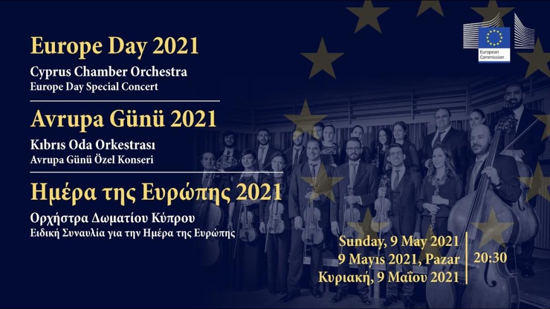 Embedded thumbnail for Kıbrıs Oda Orkestrası Avrupa Günü Özel Konseri - Cyprus Chamber Orchestra Europe Day Special Concert