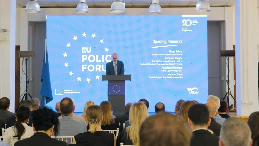 Embedded thumbnail for EU POLICY FORUM Opening Remarks by Hugo Sobral