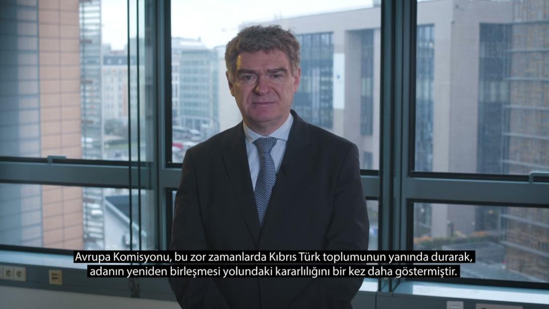 Embedded thumbnail for Avrupa Birliği, COVID-19 ile mücadelede Kıbrıs Türk toplumunun yanında yer almaya devam ediyor.