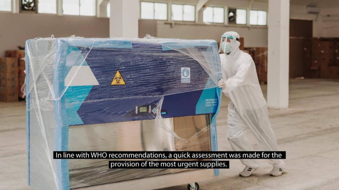 Embedded thumbnail for Avrupa Birliği, COVID-19 ile mücadelede Kıbrıs Türk toplumuna katkı sağlıyor.